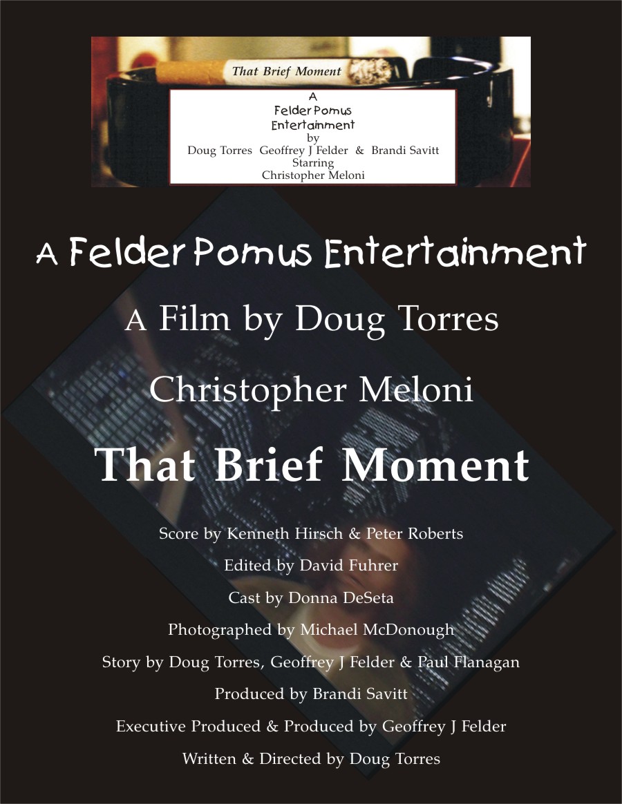 That Brief Moment Publicity Poster One